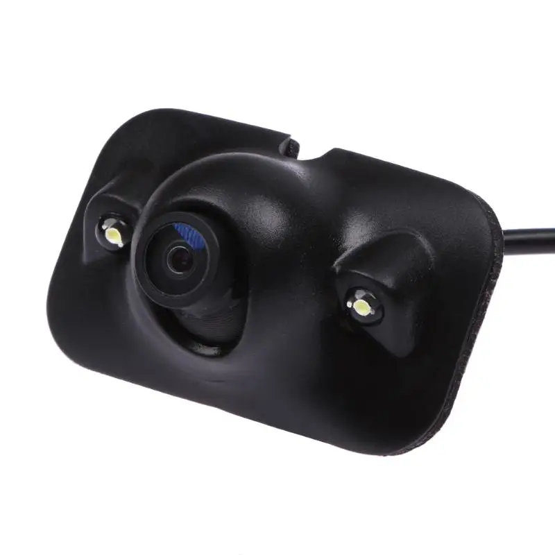 Car Rear View Reverse Backup Camera Auto Rearview Cam De Recul 2 Led Light Night Vision Parking Assistance Achteruitrijcamera | Автомобили