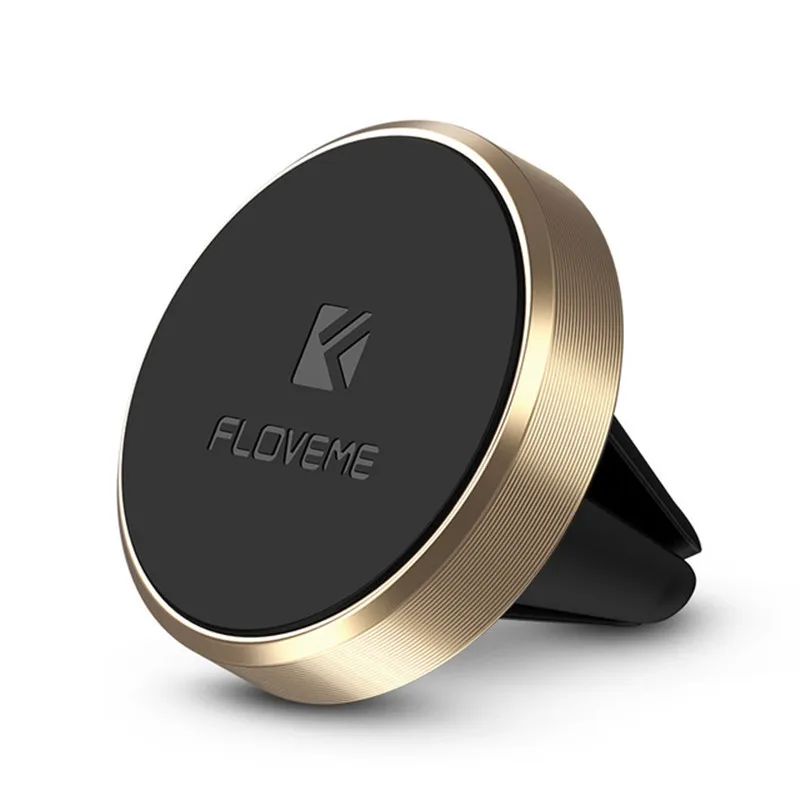 

FL OVEME Universal Mini Car Phone Holder 360 Degree Rotatable Magnetic Air Vent Mount Car Holder Magnetism Mobile Phone Holder