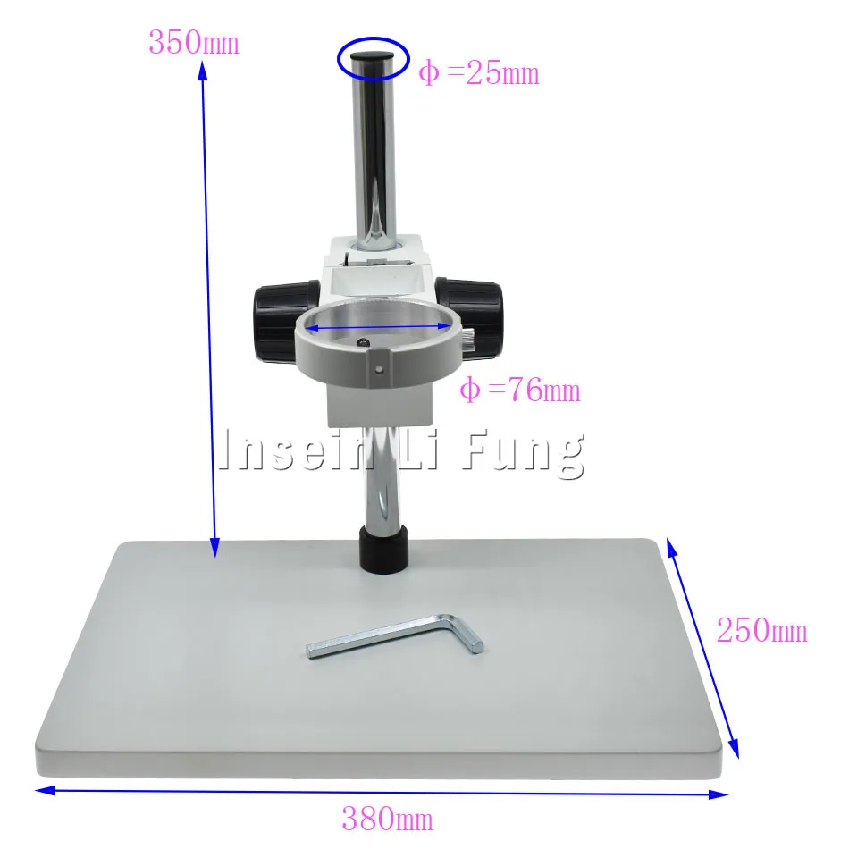 Large Size Base Trinocular Stereo Industrial Microscope 3.5X-90X Continuous Zoom with LED Light Mobile Phone Motherboard Repair |