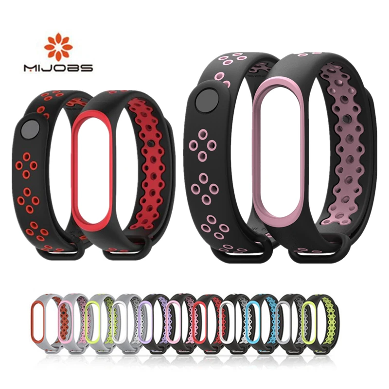 

Sport Mi Band 3 Strap wrist strap for Xiaomi mi band 3 sport Silicone Bracelet for xiaomi Mi band 3 band3 smart watch bracelet