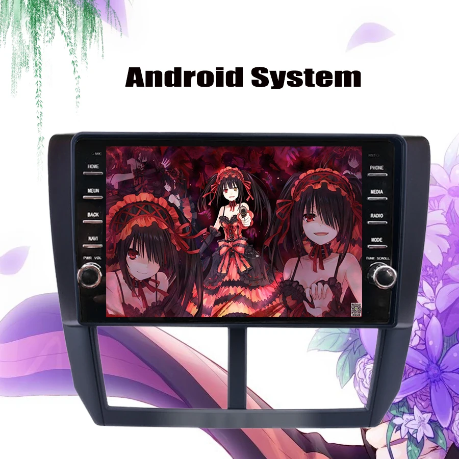 Автомагнитола 2DIN HD Android 10 0 для Subaru Forester 2008 2009 2010 2011 2012 головное устройство Wi-Fi