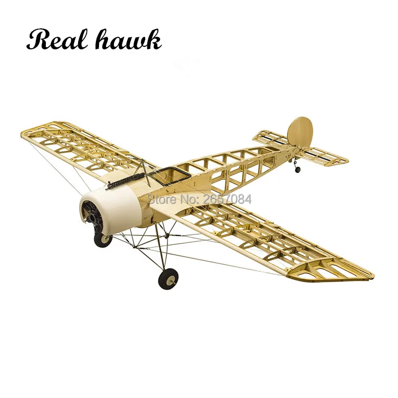 Деревянная модель самолета Balsawood лазерная резка Fokker E.III Eindecker WW1 вырезка 1520 мм (60