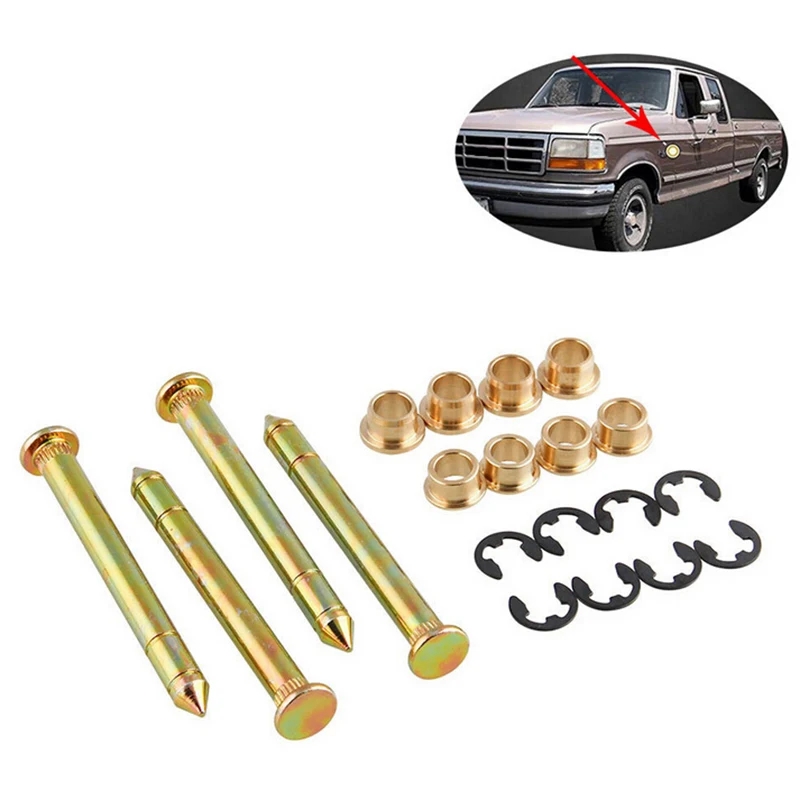 Автомобильный Дверной Железный шарнир шпильки втулка Ремонтный комплект для Ford
