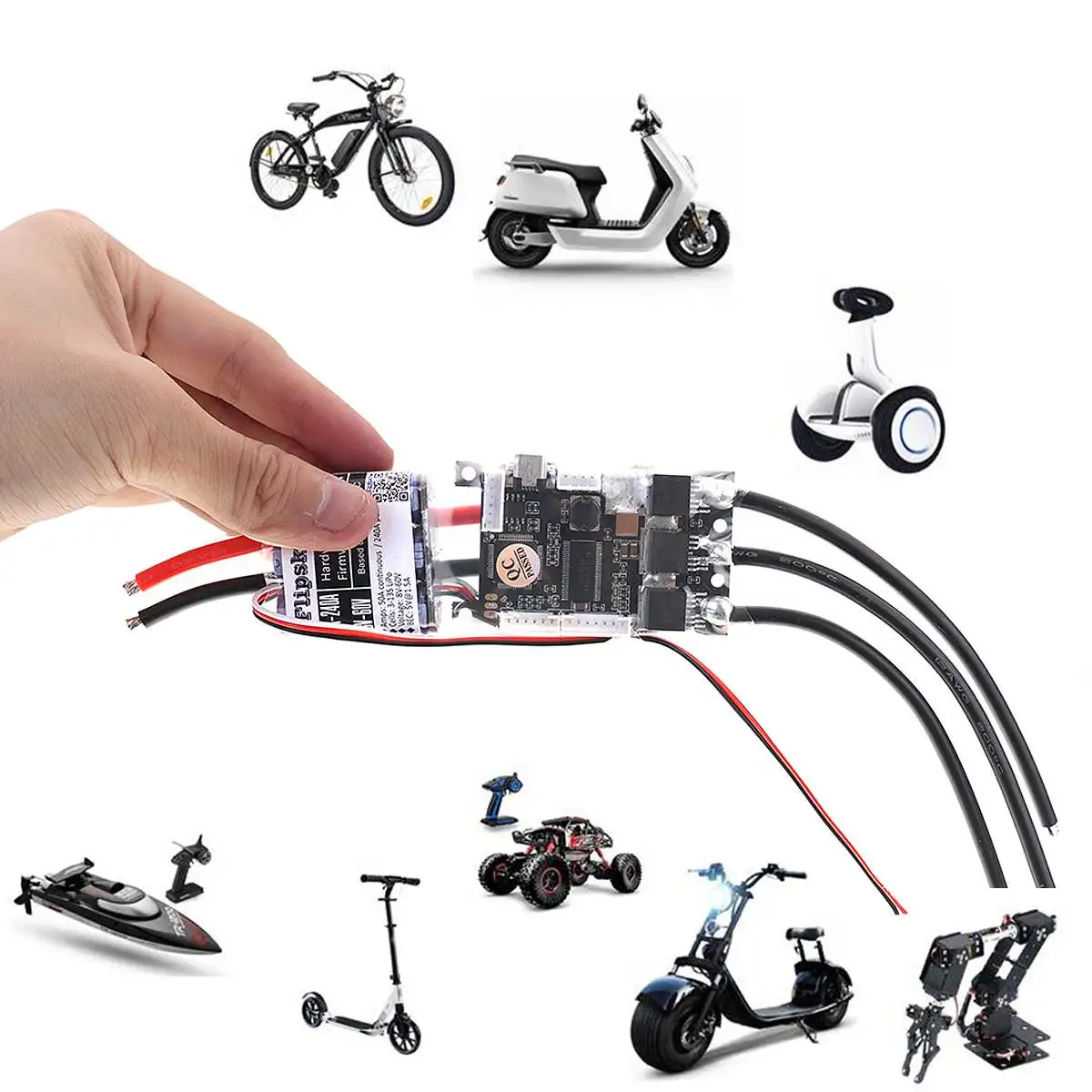 Электронный регулятор скорости 50A ESC скейтборд сделай сам для электрического
