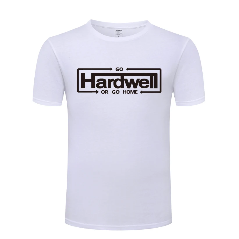 HARDWELL DJ хип хоп Музыка Мужская футболка 2018 новая хлопковая Повседневная с