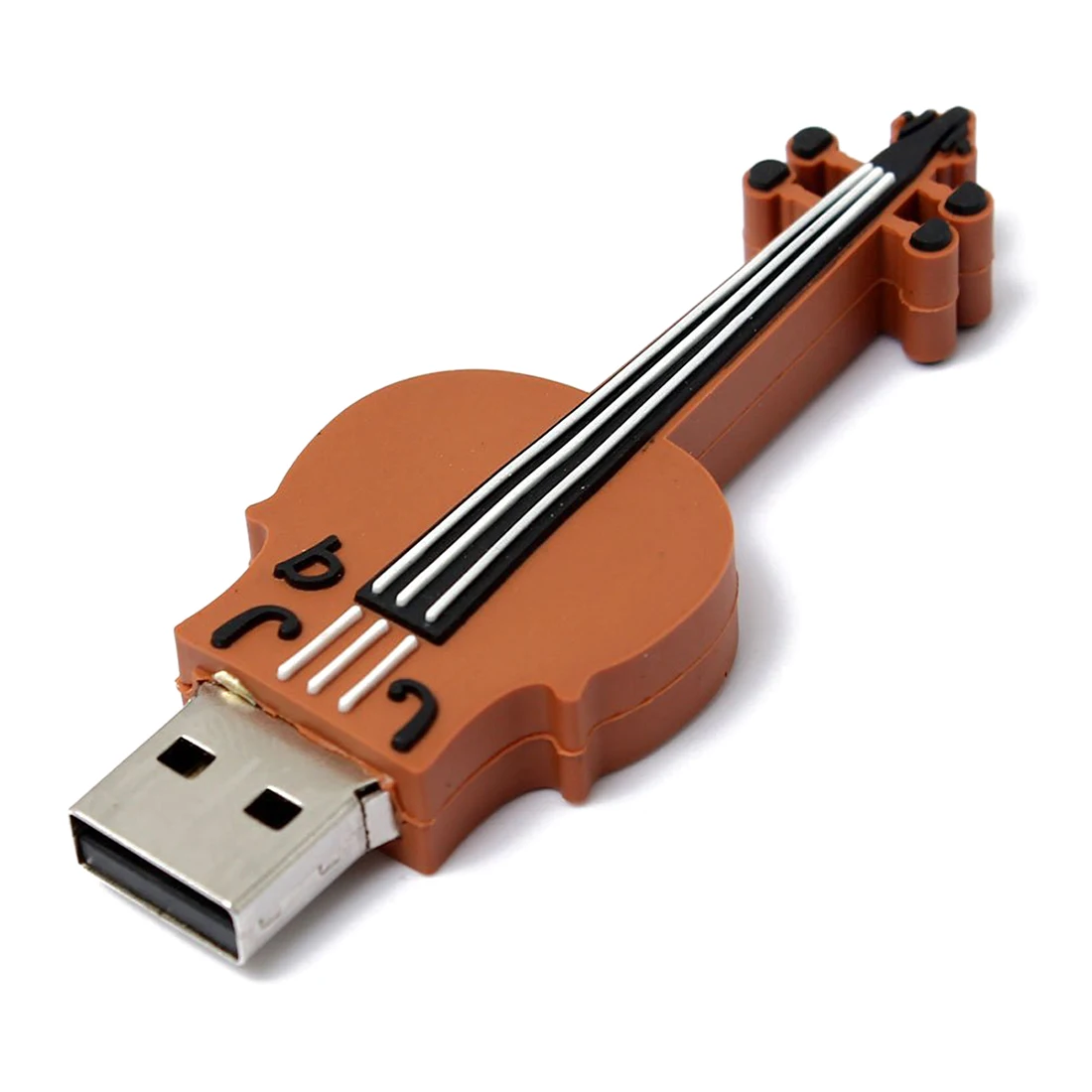 USB 2 0 Ключ модель мультфильм скрипка флэш накопитель карта памяти пластик|USB