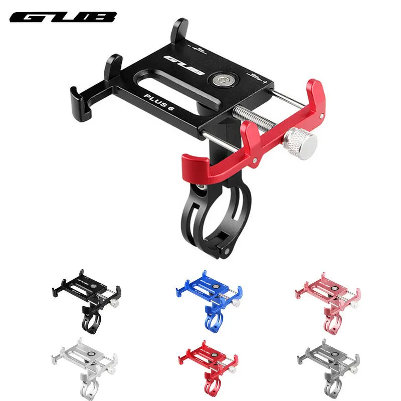 GUB Plus 6 3 алюминиевый MTB велосипедный держатель для телефона мотоцикла GPS