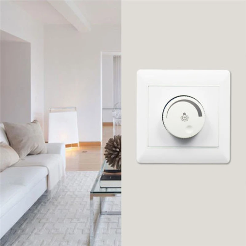 Adjustable 250V 10A Controller LED Dimmer Switch For Dimmable Light Bulb Lamp | Обустройство дома