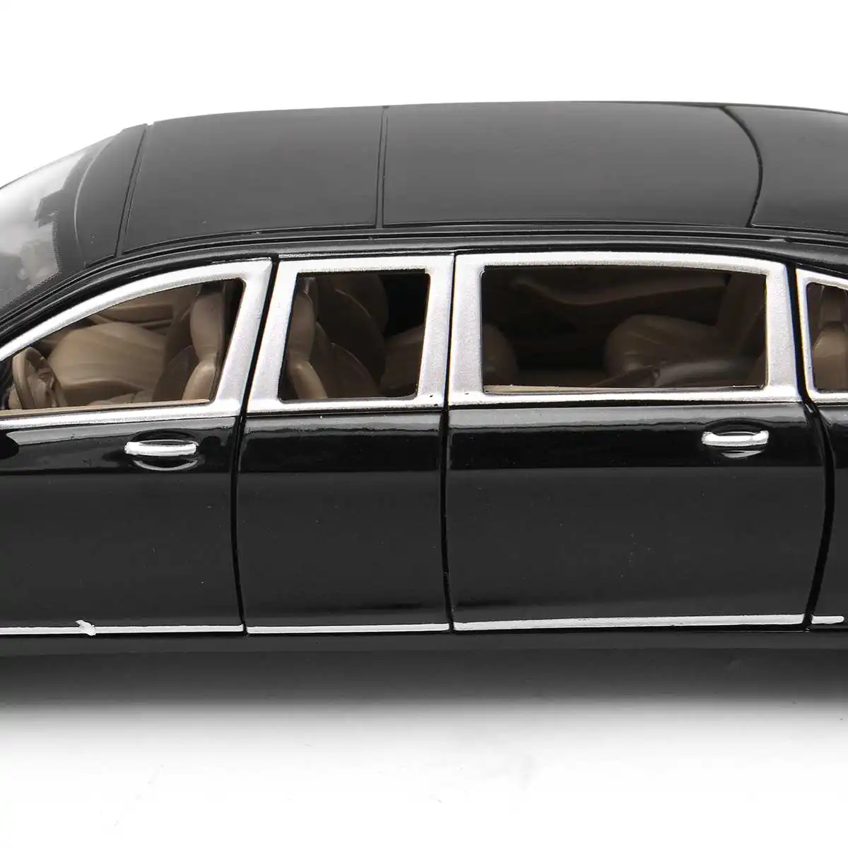 1:24 для Mercedes Maybach S600 Limousine литая под давлением металлическая модель автомобиля игрушка для детей Рождественский подарок игрушка автомобиль коллекция