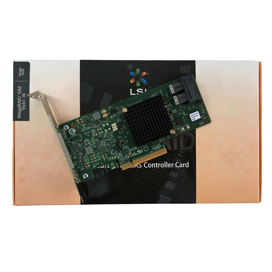 Eastforfuy Avago LSI 9341-8i 12Gb/s SAS/SATA Control Card PCIe3.0 X8 chipset 3008 Hostraid0/1/5/10 8port 2*8643  Компьютеры и