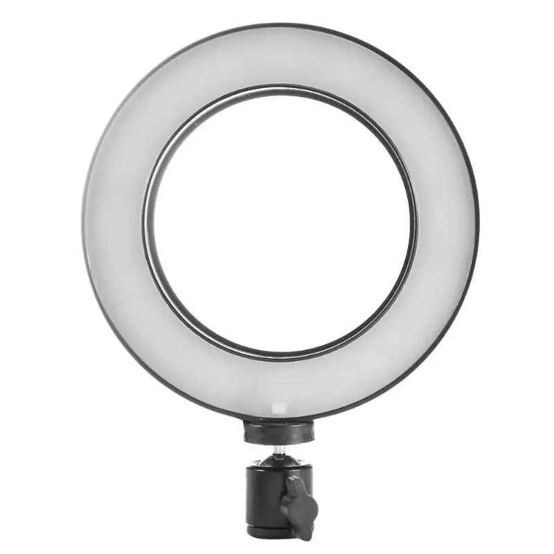 Dimmable светодиодный студийный фотоаппарат кольцо свет фото телефон видео круглая