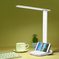 dimmable led table lamp usb 3 modes foldable desk lamp eye protection for children kids student study reading book lights
