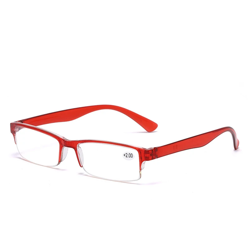 IBOODE элегантность полуоправы очки для чтения мужчин бизнес резка половина рамки
