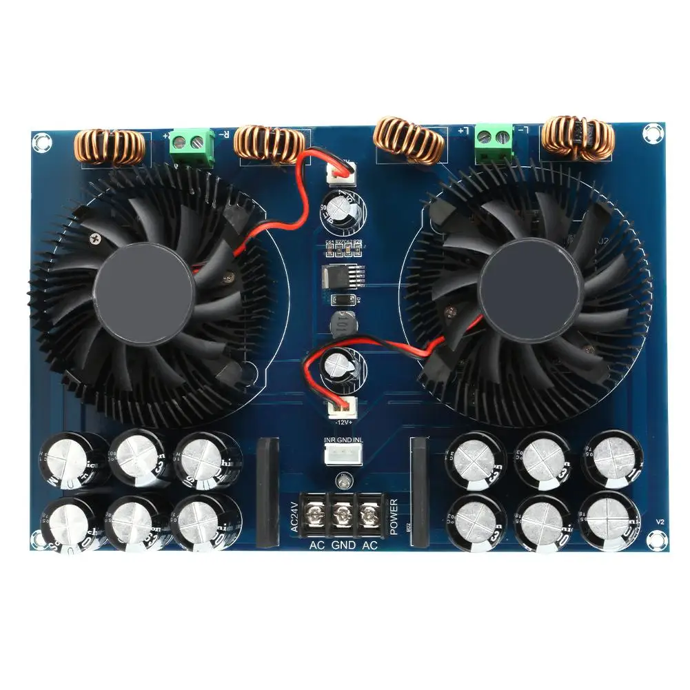 XH M258 высокомощная цифровая стерео аудио Плата усилителя мощности TDA8954TH Dual Chip