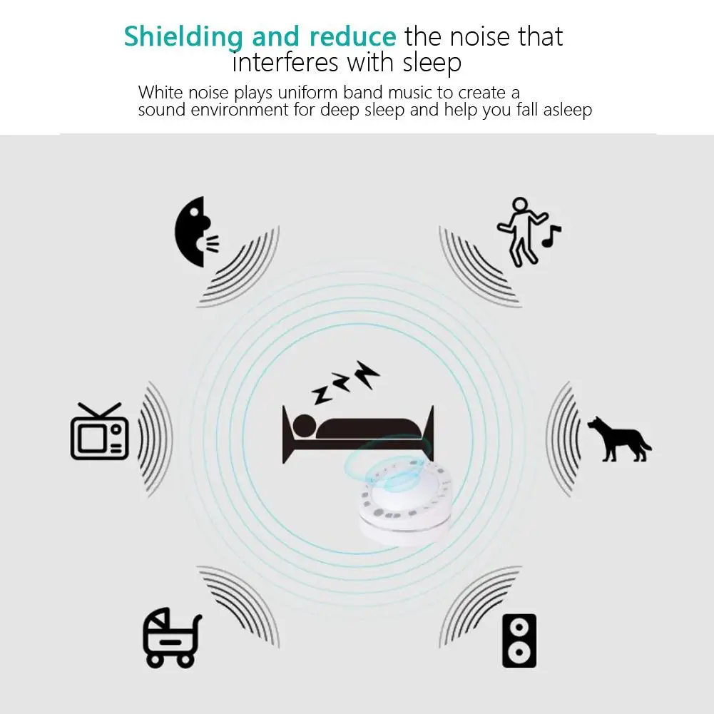 Белый шум звуковая машина детская бессонница терапия улучшить качество сна