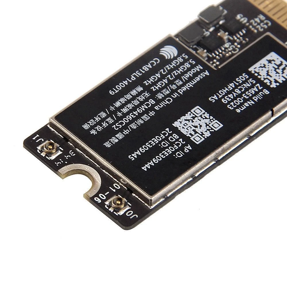 Wi-Fi Bluetooth Карта Аэропорта Bcm94360Cs2 для Macbook Air A1465 A1466 Md711 Md760 | Компьютеры и офис
