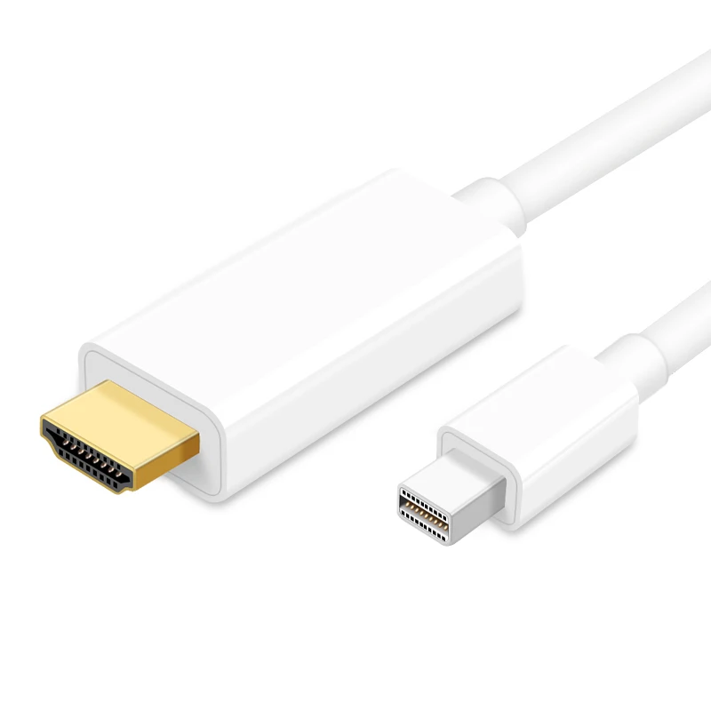 Mini display port to HDMI Cable DP Thunderbolt 4 K адаптер Switch для MackBook Ai| |
