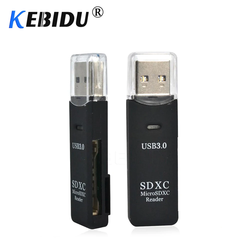 Набор для чтения карт памяти Kebidumei USB 3 0 SDXC SDHC SD/MicroSD/TF Транс флеш карты