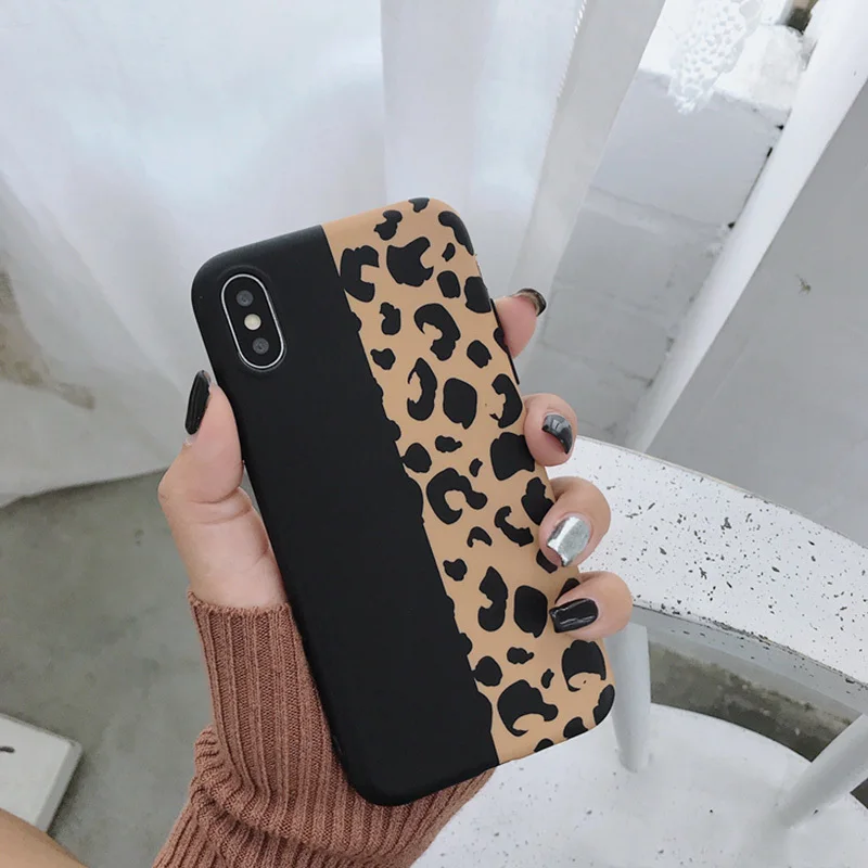 Новый чехол для телефона Lovebay с леопардовым принтом Iphone Xs Max Xr X 8 7 6 Plus роскошный