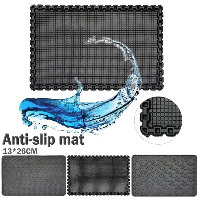 Auto Decoratie Parfum Dashboard Console Levert Interieur Accessoires Siliconen Telefoon Non-slip Anti-slip Mat Pads |