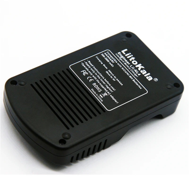 LiitoKala Lii NL4 AA AAA 9V зарядное устройство Ni MH Cd аккумуляторные батареи настенное для