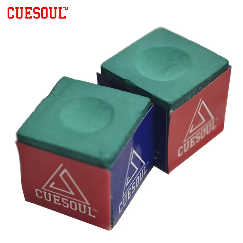 Cuesoul 3 шт./компл. или 2 шт. снукер бильярдный мел для бильярда сухое масло