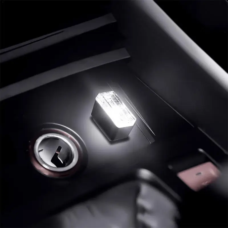 Акция-1 шт. USB миниатюрное светодиодное освещение для салона автомобиля
