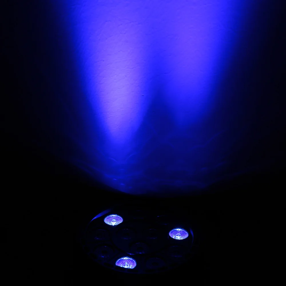 

New Arrival 15W AC100-240V Disco Lamp DMX-512 RGBW LED Stage PAR Light Strobe Professional 8 Channel Party Stage Light