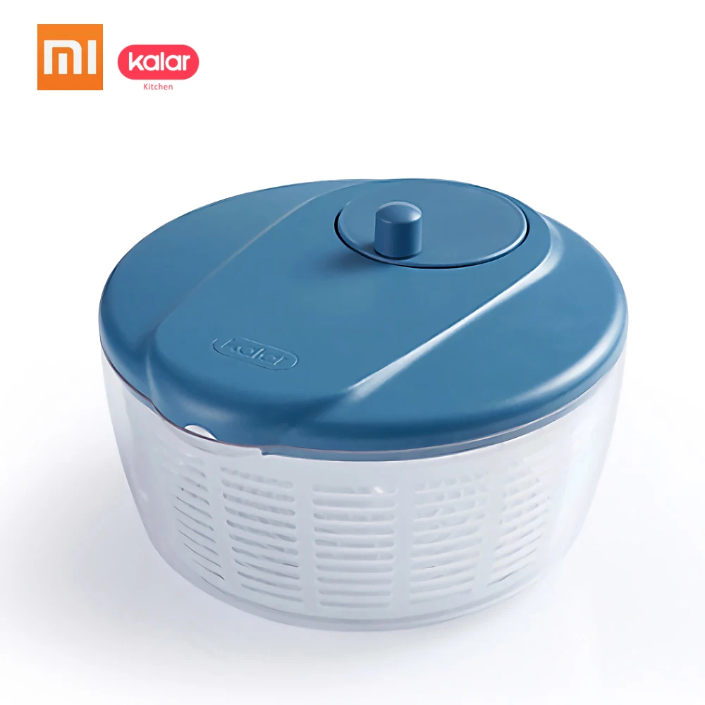 Кухонный салат из овощей и фруктов Xiaomi Kalar корзина с двойным слоем для очистки