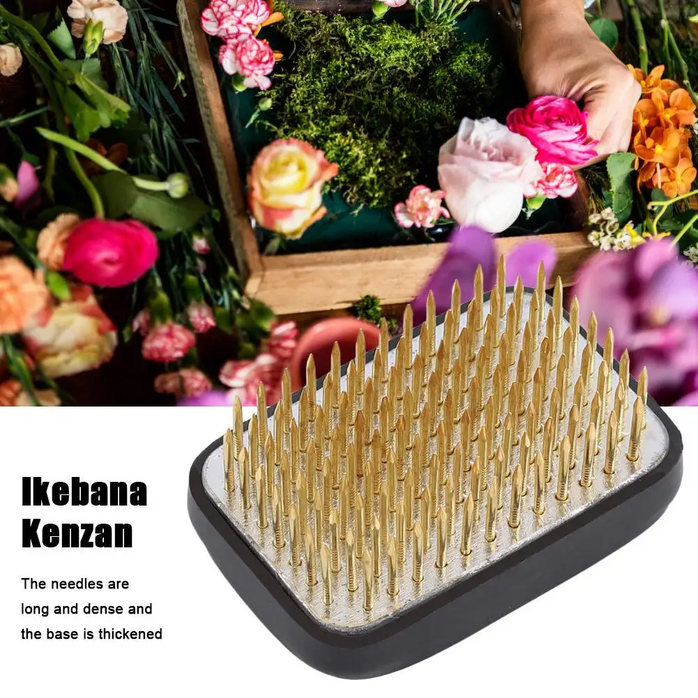 Садовый квадратный цветочный булавка Ikebana Kenzan цветочное украшение фиксированный