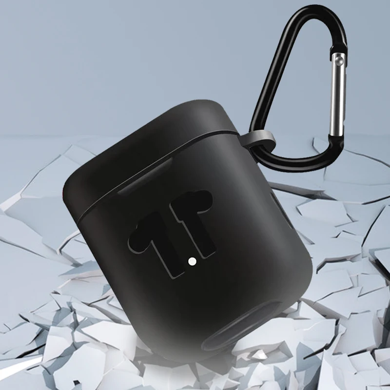 Чехол для наушников с карабином Xiaomi Mi Airdots Pro силиконовые бинауральные TWS Bluetooth