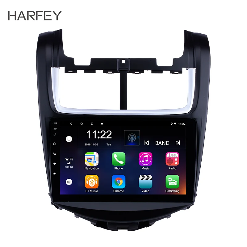 Harfey резервная камера 9 &quotGPS навигация автомобильное радио управление рулевым