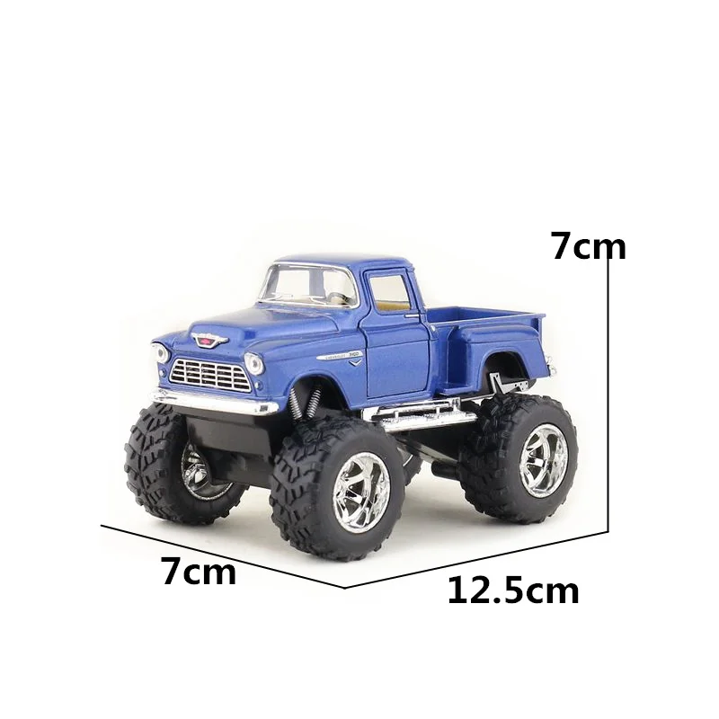 

KINSMART Diecast Metal Model/1:32 Scale/1955 Chevy Stepside Pick-up(Off Road) toy/for children's gift or for collection