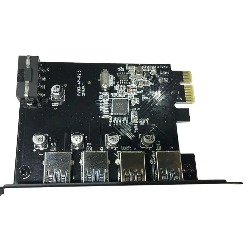 ORICO PVU3-4P-V1 4 Порты и разъёмы USB 3 0 PCI Express карты расширения для настольных ПК |