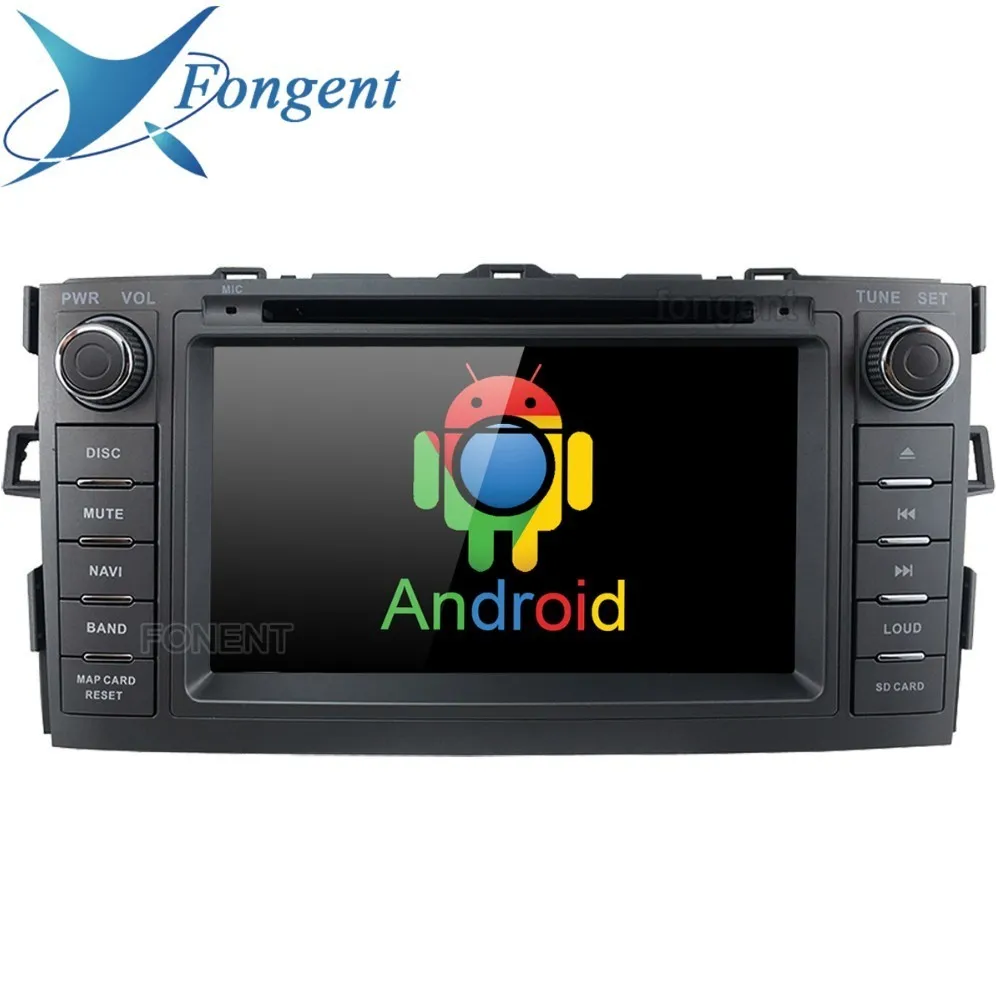 Для Toyota Auris 2008 2009 2010 2011 2012 автомобиля Android 2 Din Радио DVD аудио стерео Мультимедиа