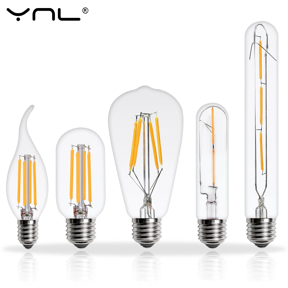 Светодиодная лампа Эдисона E27 E14 220 В 2 8 Вт|led edison bulb e27|e14 220vled |