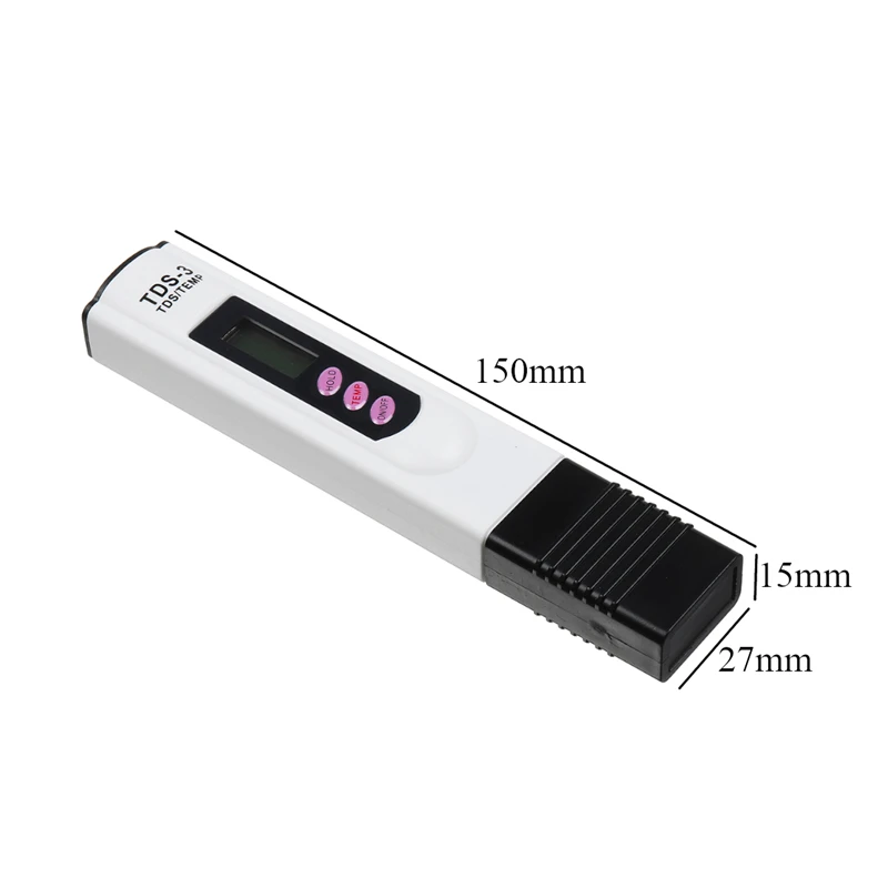 Портативный цифровой измеритель чистоты воды PH TDS 0 9990ppm|Измерители pH| |