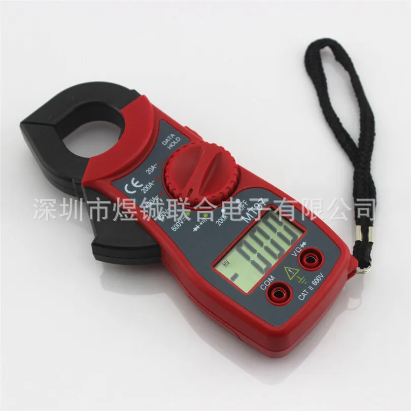 Portable Clamp Meter Multimeters Backlight AC DC Ammeter Voltmeter Ohm Tester Handheld LCD Multimetro Digital Multimete | Инструменты