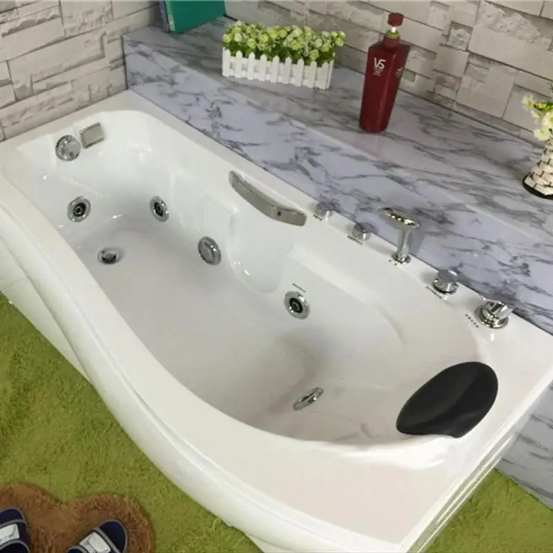 PU подушка комфорт ванной с углом присоски Нескользящие массаж шеи Spa подушки для