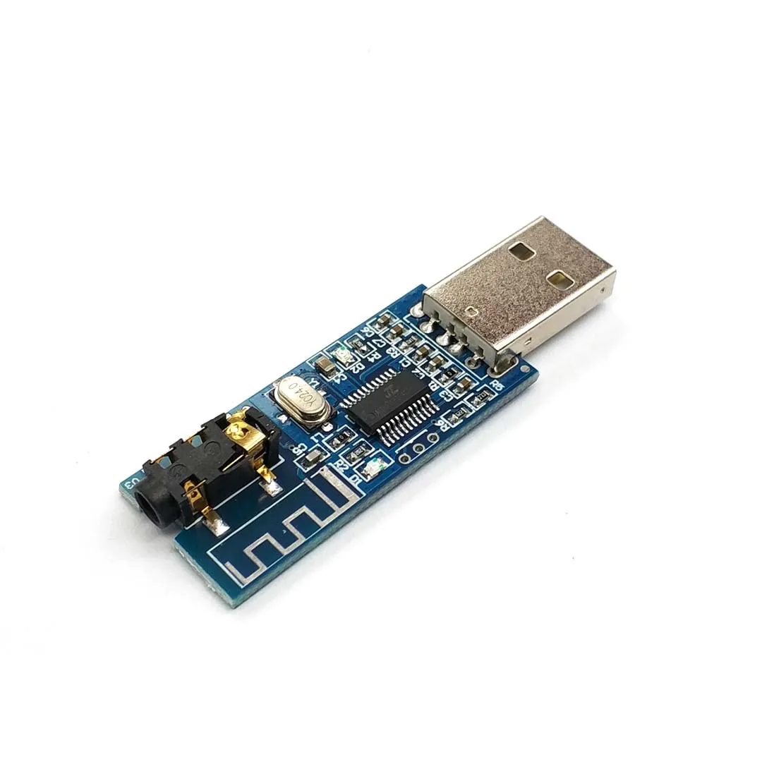 USB Bluetooth 4 0 аудио приемник беспроводной модуль голосовой плеер со светодиодной