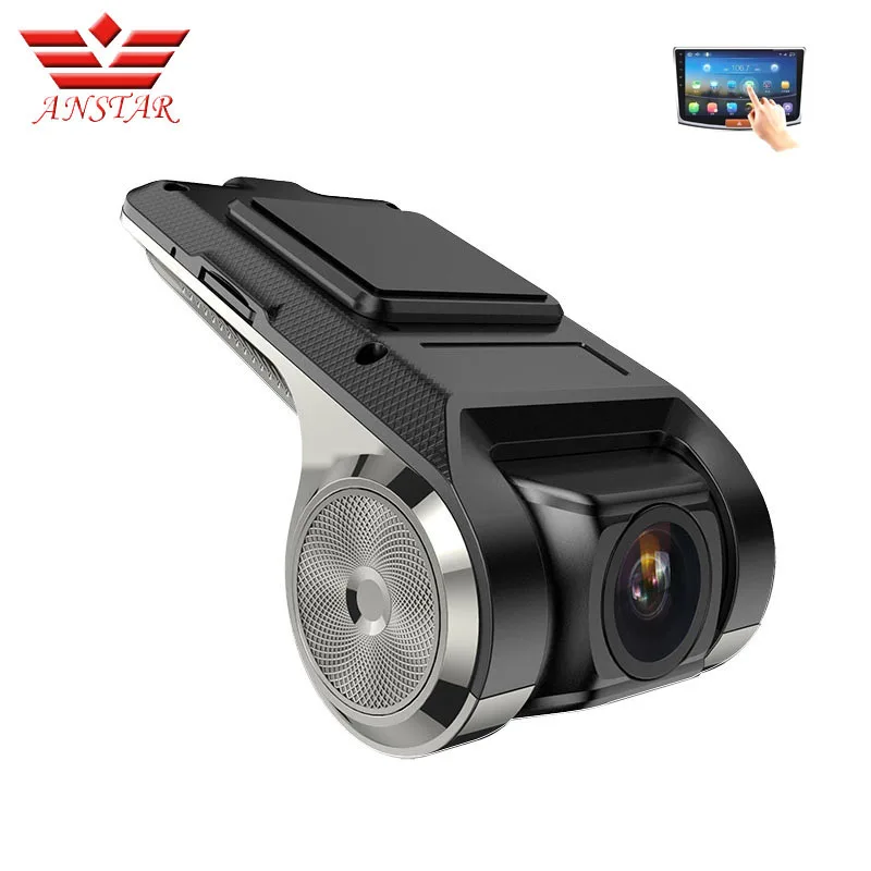 ANSTAR 1080 P DVR Мини Автомобильный DVRs ADAS LDWS Dash Cam USB разъем APK мультимедийный плеер видео