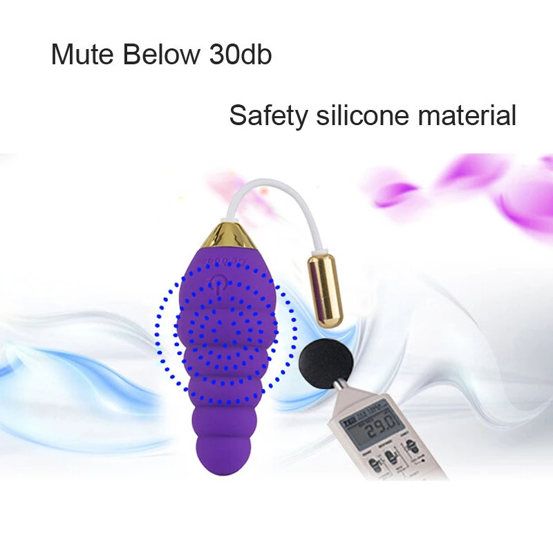 Wireless Remote Control Anal Beads Plug Vibrator Egg G-Spot Vagina Orgasm Stimulation Massager Ball Butt Sex Toys for Women | Красота и