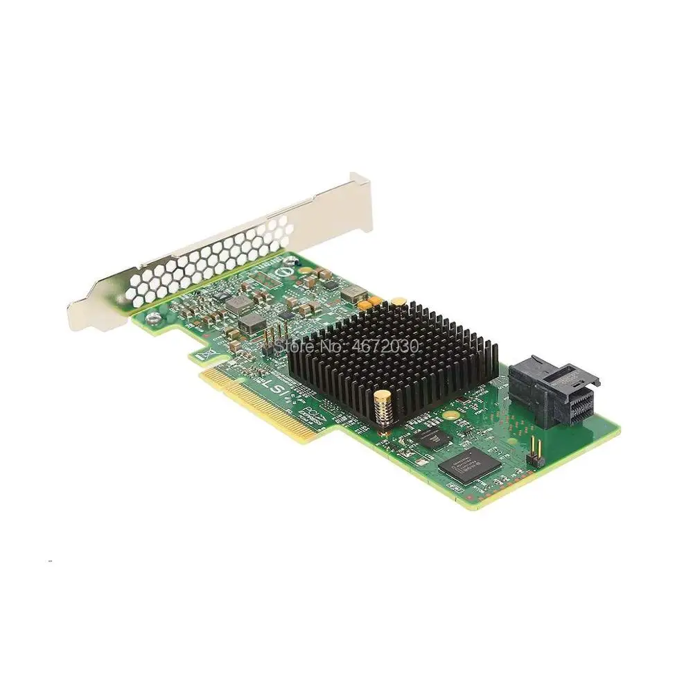 Новинка! Карта контроллера Broadcom Avago LSI SAS 9300-4I LSI00346 LSISAS3008 8 port RAID SFF8643 без кэша HBA PCI-E3.0