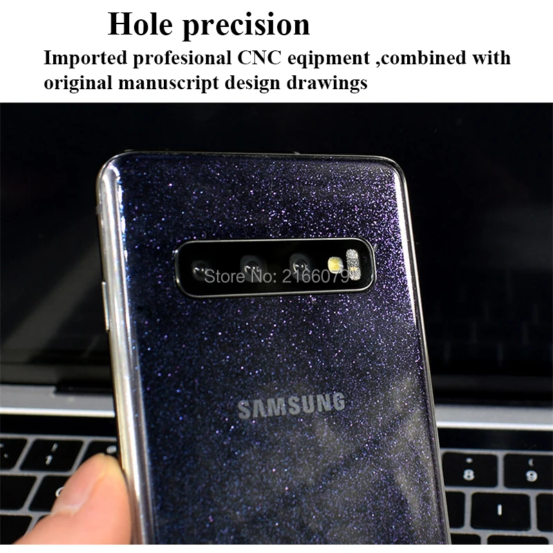 Для Samsung Galaxy S10 S9 S8 Plus S10e Note 9 8 Модный Полный Чехол для задней панели 3D Tranpsprent защита