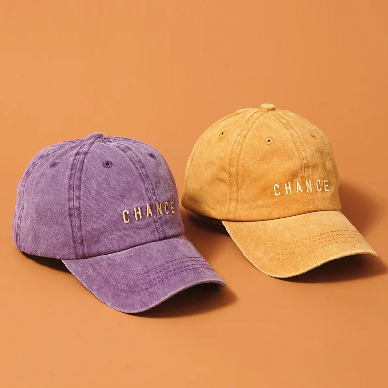 100% Хлопковая Мужская Летняя Размытая Бейсболка из Денима с Наплечником Мужская Гольф-Шляпа Баскетбольные Шапки для Женщин Буква на.