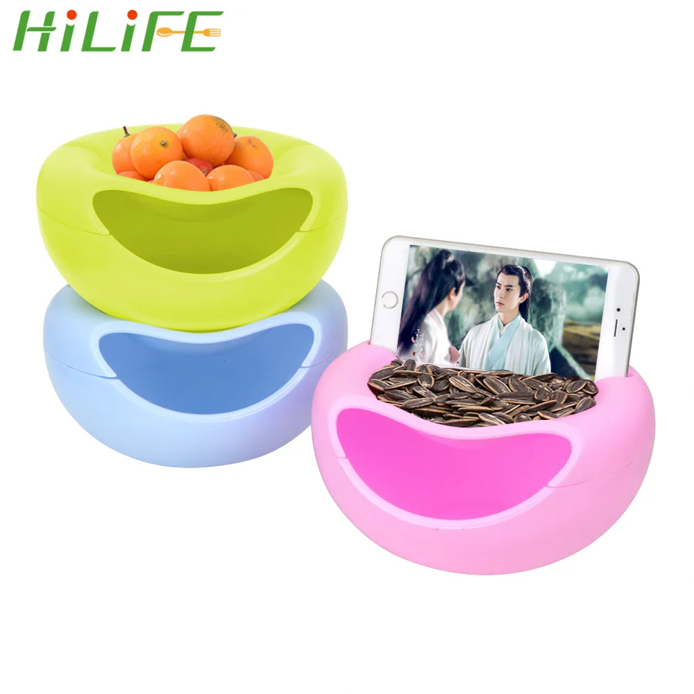 Корзина HILIFE оболочка коробка для фруктов закусок тыквы двойной слой