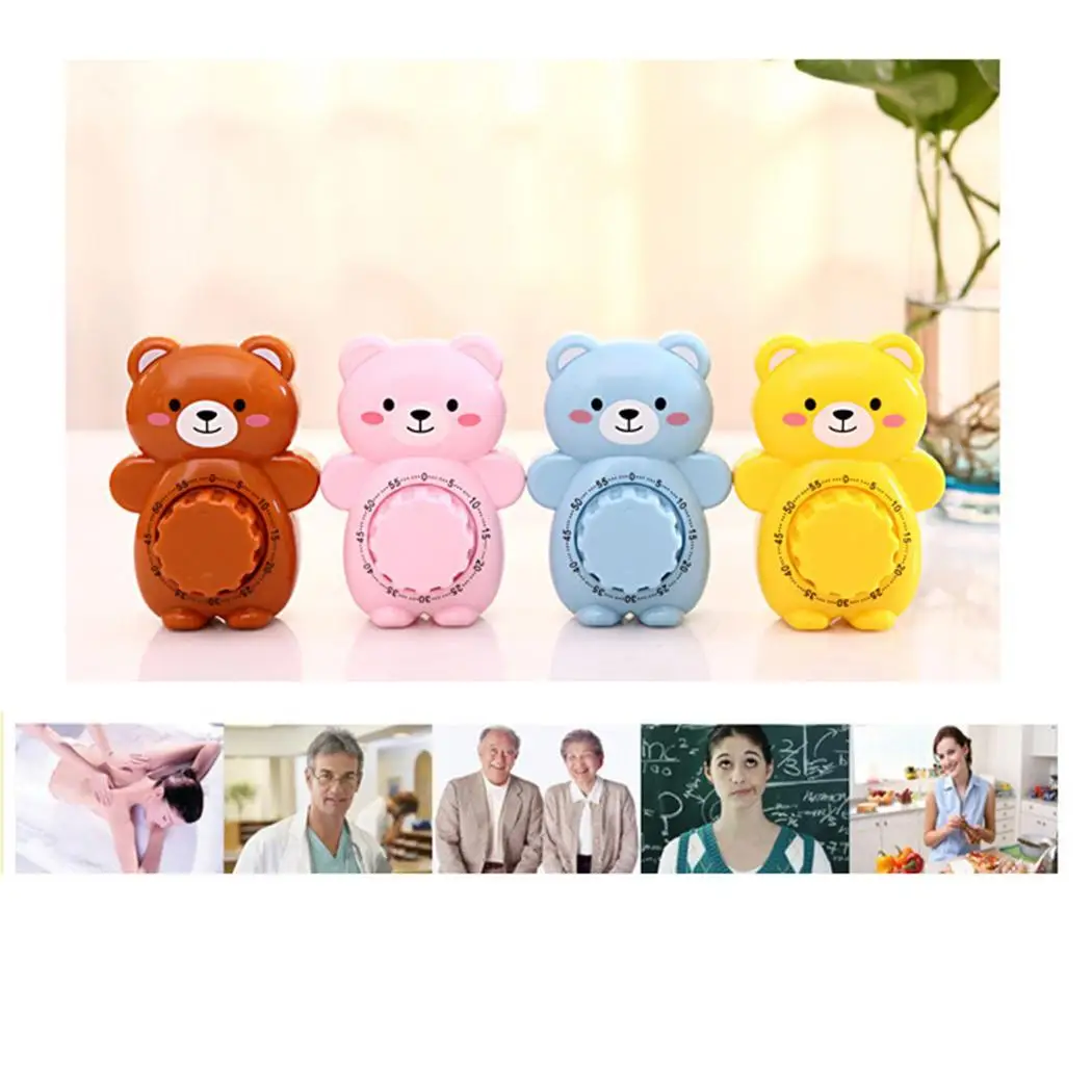 Creative Animal Shape Kitchen Timer Manual Alarm Clock | Дом и сад