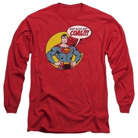 Trevco Dc-Coal-с длинным рукавом для взрослых 18-1 Tee-Красный Extra Large |