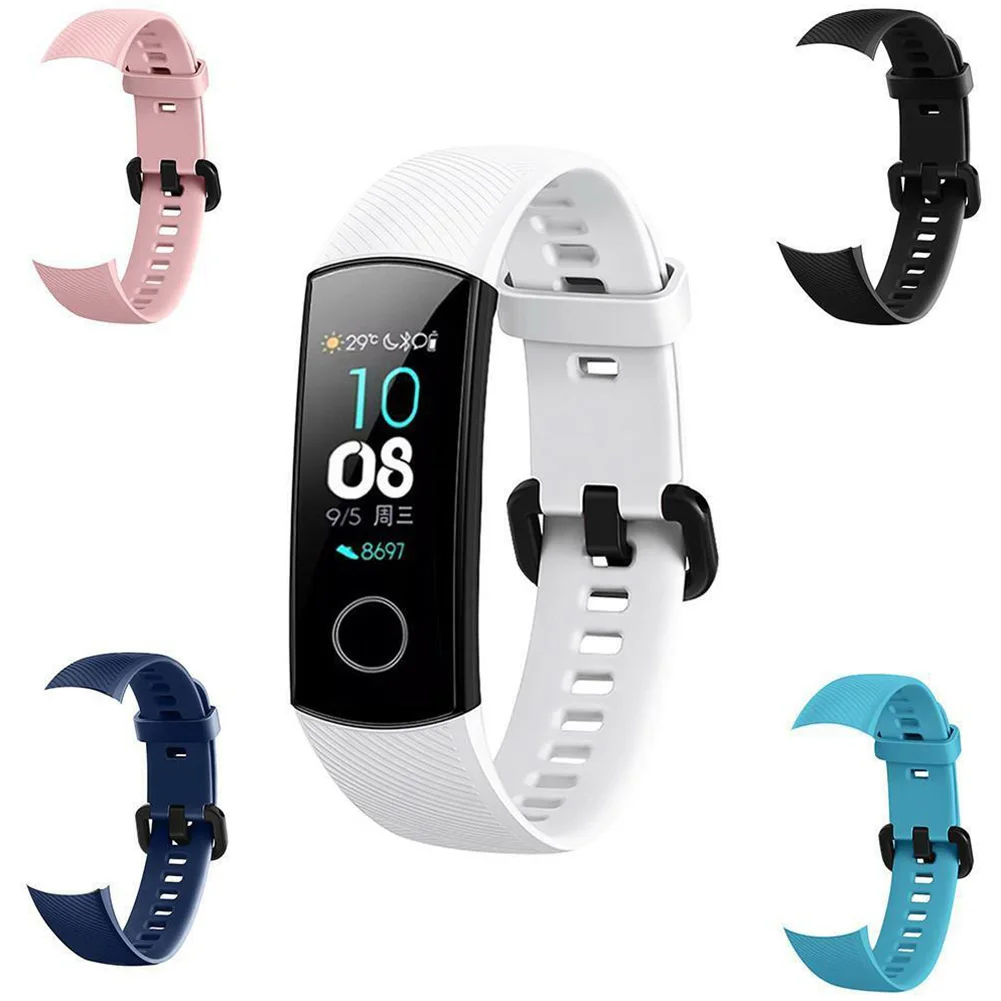 Браслет ремешок двухцветный ЗАМЕНА Smart Спорт металла Напульсники легкие часы