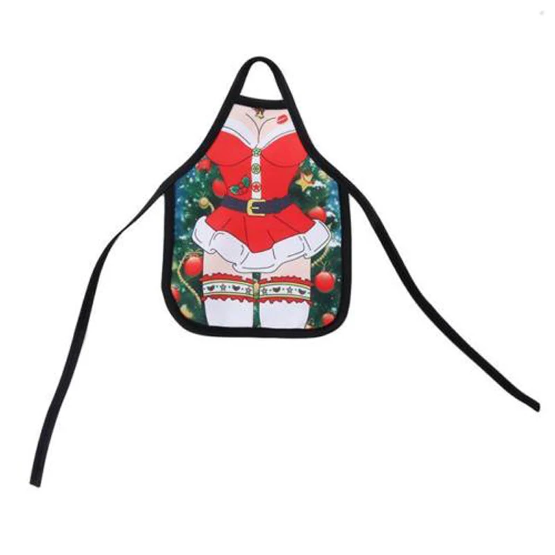 DIY Рождество Санта винная фартук для бутылки Обёрточная Бумага Обложка ужин